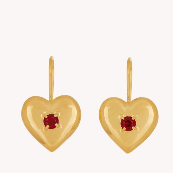 Lover Earrings in Gold - Picture 2 of 5